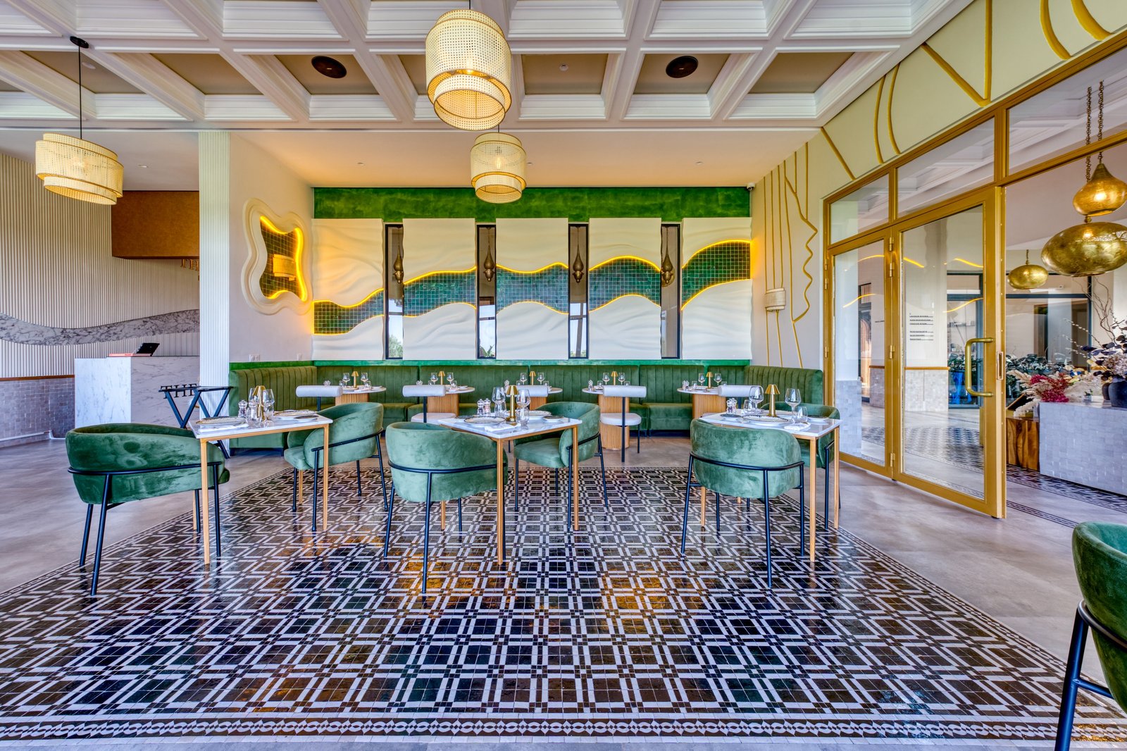 Le restaurant THE 3 Amelkis
